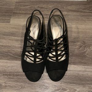 IMPO Stretch Black Heels